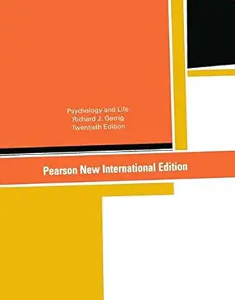 Download eBook/Pdf Psychology and Life: Pearson New International Edition, 20th Edition - Instructor Resources (Instructor's Manual + Test Bank + PowerPoint Presentations)