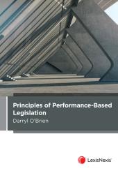 Download Principles of Performance Based Legislation - E-Book - PDF