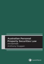 Download Australian Personal Property Securities Law - E-Book - PDF
