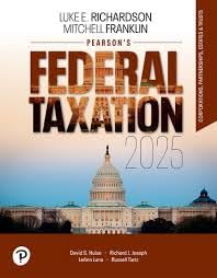 Pearson's Federal Taxation 2025 Corporations, Partnerships, Estates, & Trusts, 38th Edition  - E-Book - Original PDF
