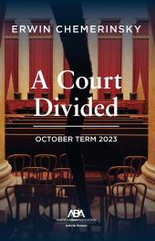 Download pdf/ eBook A Court Divided : October Term 2023 - E-Book - PDF