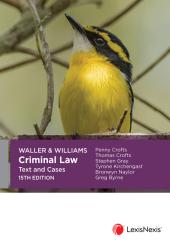 Download Waller and Williams Criminal Law : Text and Cases - E-Book - PDF