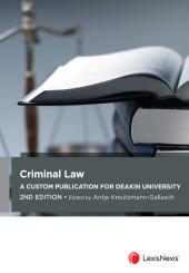 Download Criminal Law : A Custom Publication for Deakin University - E-Book - PDF