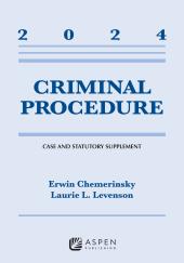 Download Criminal Procedure : 2024 Case and Statutory Supplement - E-Book - PDF