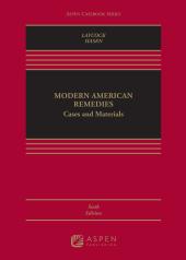 Download Modern American Remedies : Cases and Materials - E-Book - PDF
