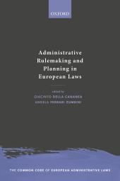 Download pdf/ebook Administrative Rulemaking and Planning in European Laws - E-Book - PDF