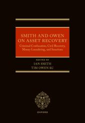 Download Smith and Owen on Asset Recovery : Criminal Confiscation, Civil Recovery, Money Laundering, and Sanctions - E-Book - PDF