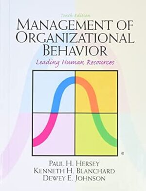 Download eBook/Pdf Management of Organizational Behavior, 10th Edition - Instructor Resources (Instructor's Manual + Case study Answer)