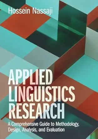 Applied Linguistics Research - E-Book - Original PDF