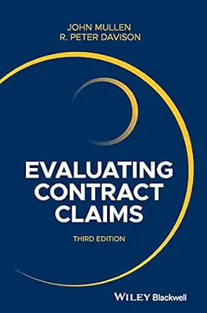Evaluating Contract Claims, 3rd Edition - E-Book - Original PDF