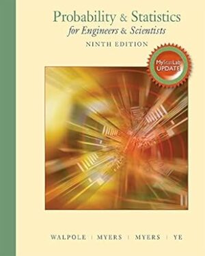Probability & Statistics for Engineers & Scientists, 9th Edition - E-Book - Original PDF