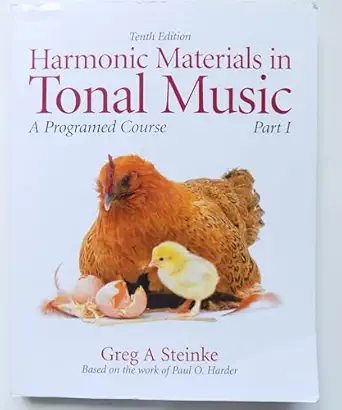 Download eBook/Pdf Harmonic Materials in Tonal Music: A Programmed Course, Part 1, 10th Edition - Instructor's Manual