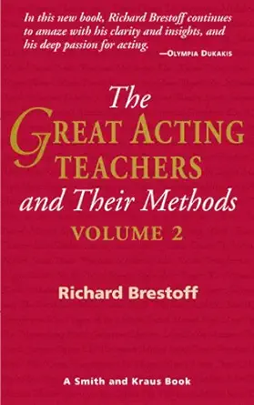 The Great Acting Teachers and Their Methods: Volume 2, 1st Edition - E-Book - Original PDF