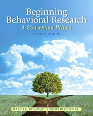 Download eBook/Pdf Beginning Behavioral Research: A Conceptual Primer, 7th Edition - Instructor Resources (Instructor's Manual and Test Bank + PowerPoint Presentations)