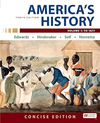 America's History: Concise Edition, Volume 1, 10th Edition - E-Book - PDF