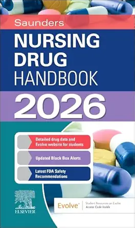 Saunders Nursing Drug Handbook 2026 - E-Book - Original PDF