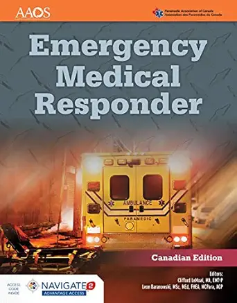 Emergency Medical Responder (Canadian Edition) includes Navigate Advantage Access - E-Book - Original PDF