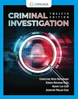 Criminal Investigation 012 Edition