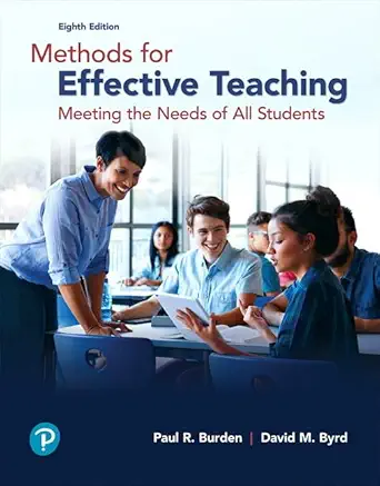 Download eBook/Pdf Methods for Effective Teaching, 8th Edition - Instructor Resources (Instructor's Manual and Test Bank + PowerPoint Presentations)