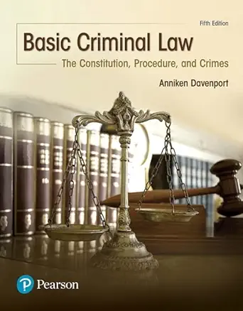 Download eBook/Pdf Basic Criminal Law: The Constitution, Procedure, and Crimes - Instructor Resources (Instructor's Manual + Test Bank + PowerPoint Presentations)