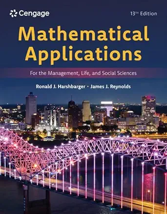Mathematical Applications for the Management, Life, and Social Sciences, 13th Edition - E-Book - Original PDF