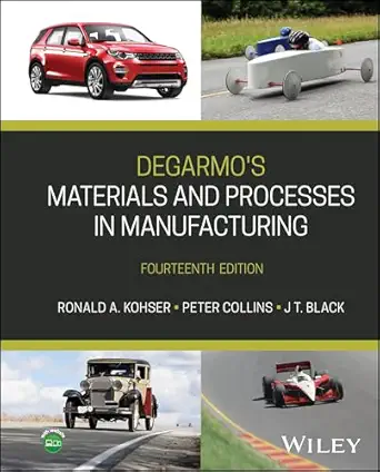DeGarmo's Materials and Processes in Manufacturing, 14th Edition - E-Book - Original PDF