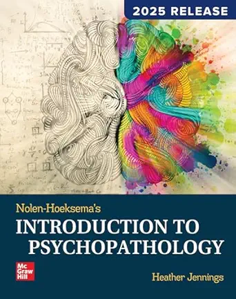 Download Nolen-hoeksema's introduction to psychopathology ebook : 2025 Release - E-Book - Original PDF