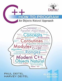 Download eBook/Pdf C++ How to Program: An Objects-Natural Approach, 11th Edition - Instructor Resources (Instructor's Solutions Manual + Test Bank + PowerPoint Presentations)