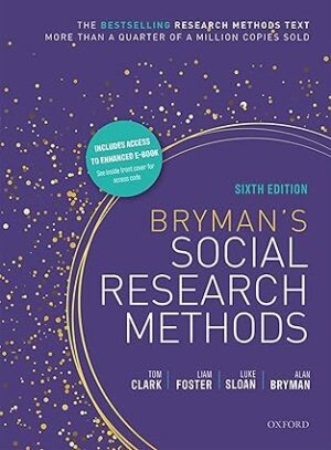 Download ebook/pdf Bryman's Social Research Methods