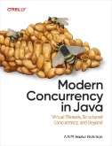 Modern Concurrency in Java : Virtual Threads, Structured Concurrency, and Beyond - E-Book - PDF