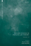 Oxford Studies in Private Law Theory: Volume III - E-Book - PDF